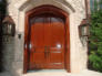 Refinished front door